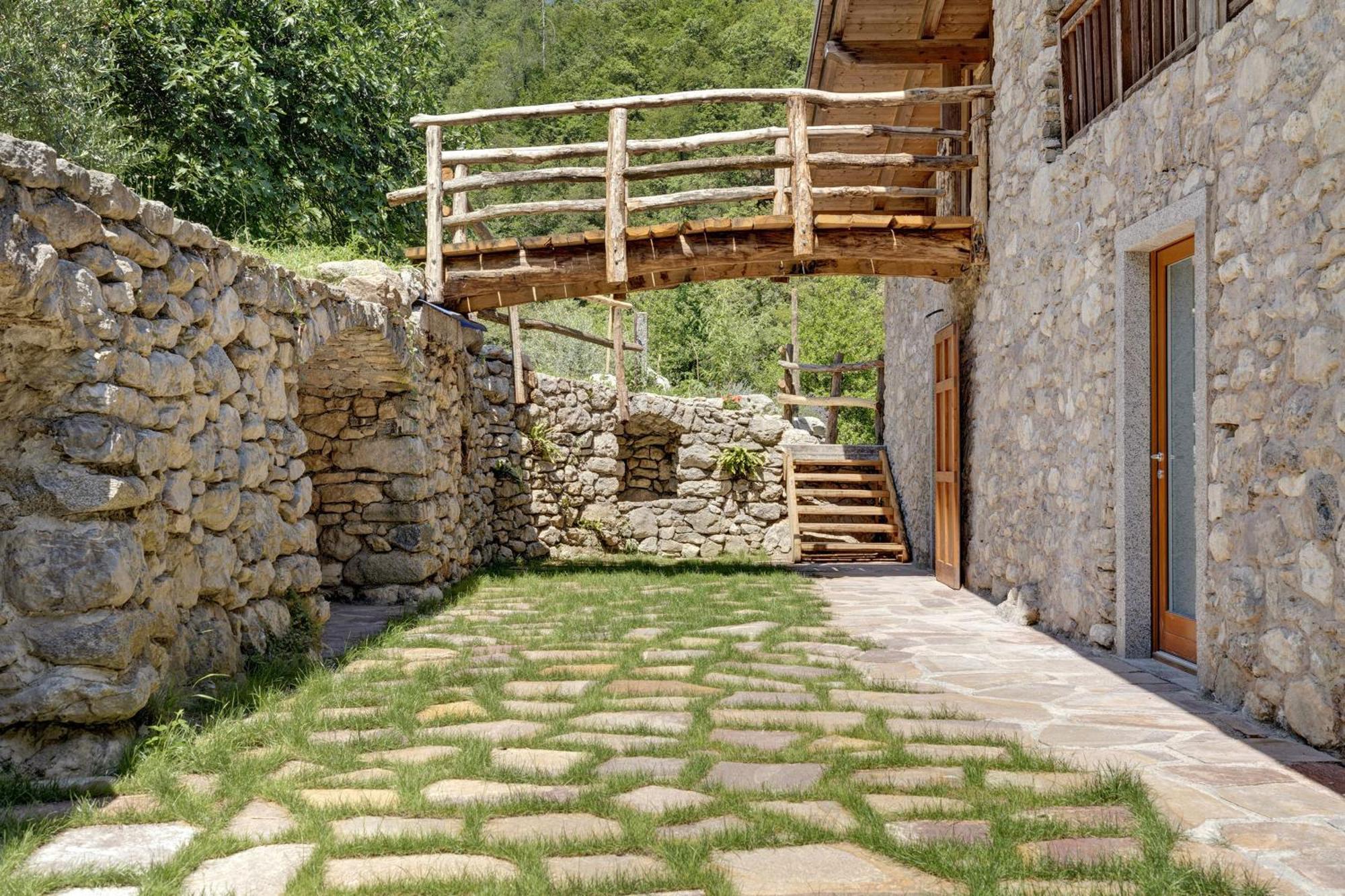 Ferienwohnung Casa Al Mulino 2 Tenno Exterior foto